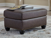 Orleans Furniture - Ashley Furniture - Roxmere Living Room - Queen Sofa Sleeper / Umber - 5550339